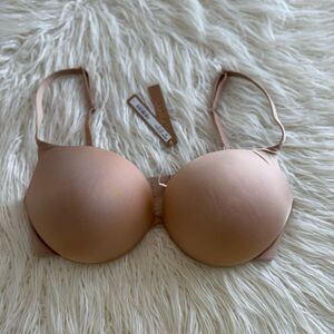 Skims Ultimate Push up Plunge Bra Clay Size 36D